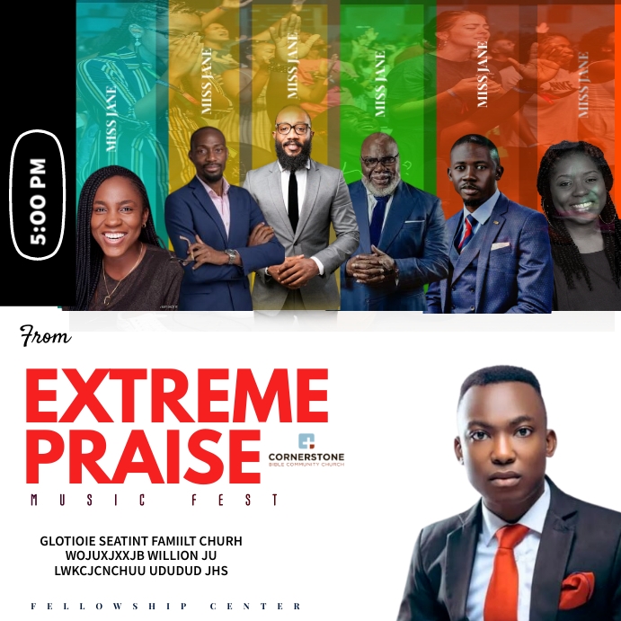 Copy of CHURCH PRAISE DAY (1) | PosterMyWall