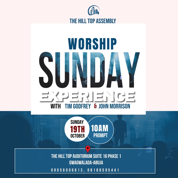 Copy of church praise | PosterMyWall