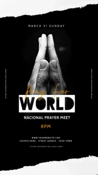 Church Pray Instagram Story Template