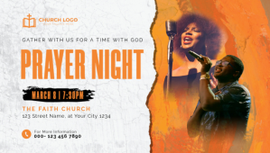 Branco Church Event Blog Header Template