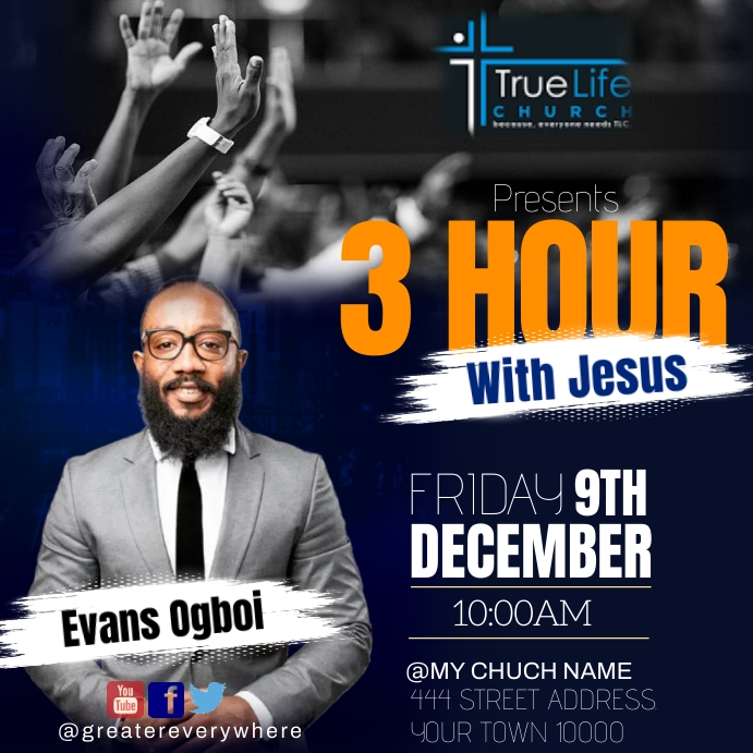 church program Template | PosterMyWall