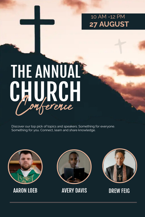 CHURCH PROGRAM Template | PosterMyWall