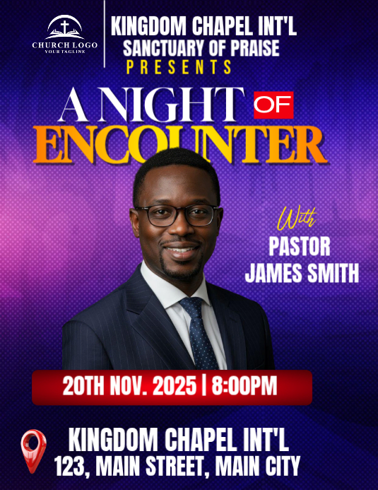 Copy of church programme flyer | PosterMyWall