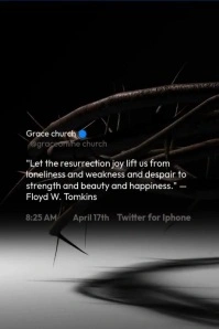 church quotes Banner 4' × 6' template