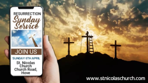 Easter Resurrection Service Template | PosterMyWall