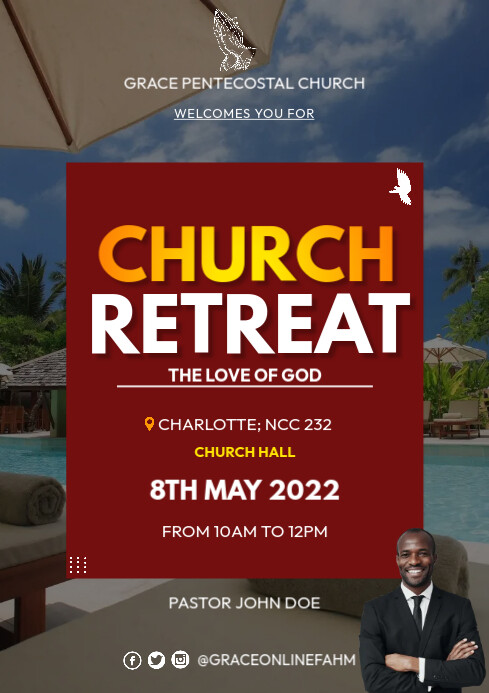 Copy of church retreat | PosterMyWall