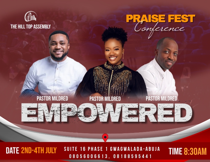 church revival Flyer (US Letter) template