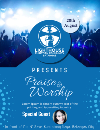 Create Free Church Flyers In Minutes Postermywall