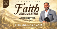 Gul Church Sermon Facebook Shared Image Template