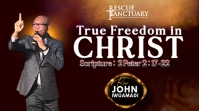 CHURCH SERMON FLYER Digital Display (16:9) template