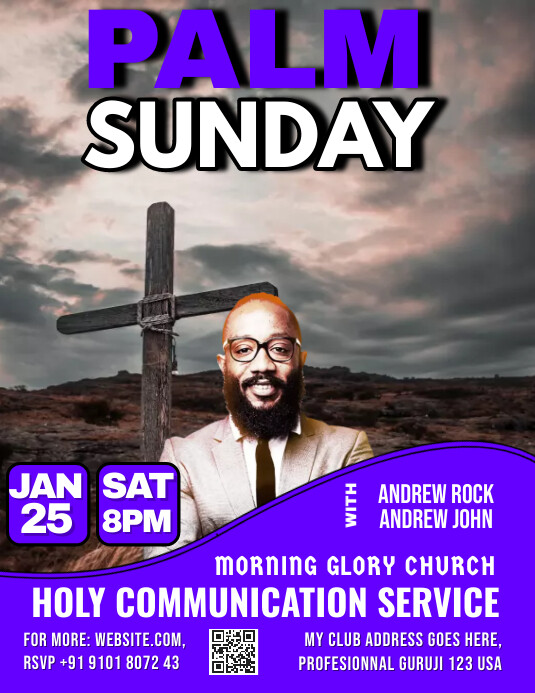 church service ad Template | PosterMyWall