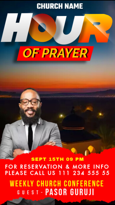 church service ad Template | PosterMyWall