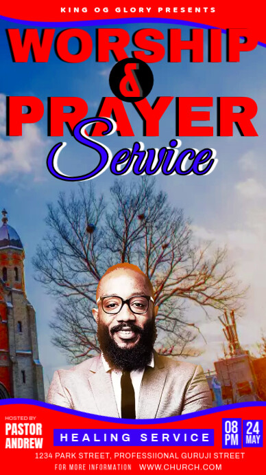 church service ad Template | PosterMyWall