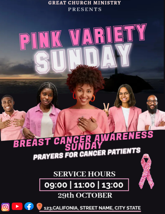 Church service/ program Template | PosterMyWall