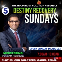 Church service template Instagram Post