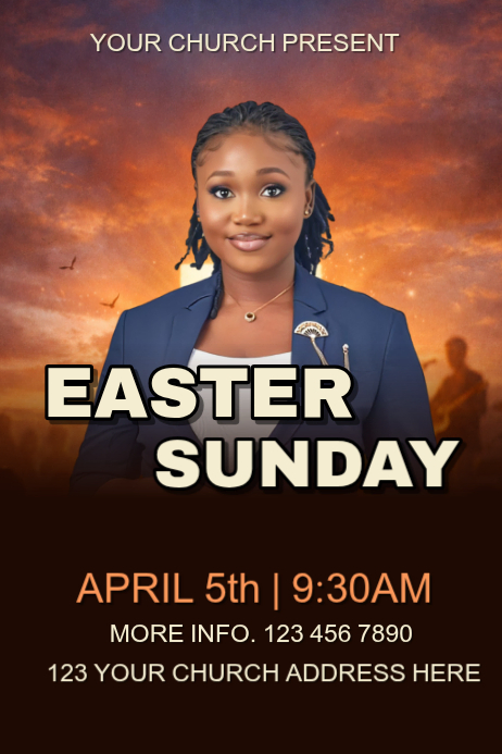 Church Sunday 2 Poster Template | PosterMyWall