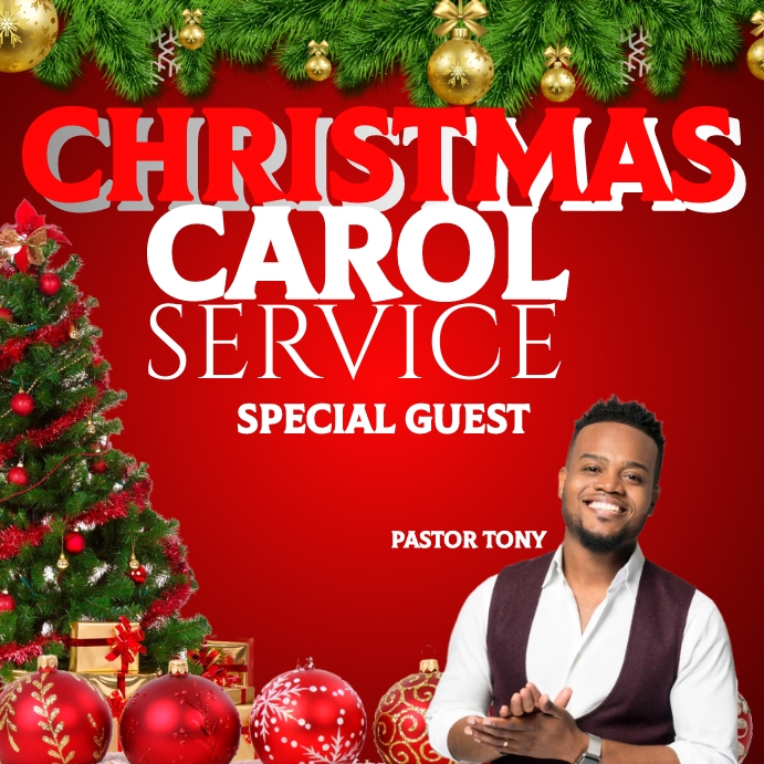 Church Sunday / Christmas Instagram Plasing template