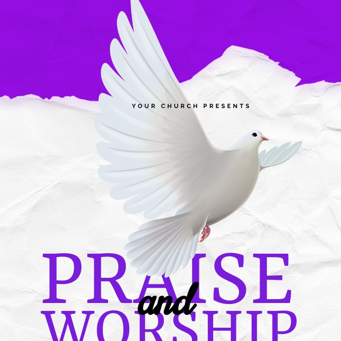 Church Sunday Flyer (2) Wpis na Instagrama template