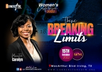 church sunday service (25) Postcard template