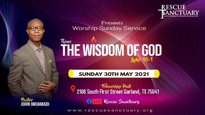 Church Sunday Service (6) Template | PosterMyWall