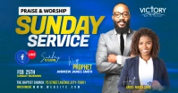 Church Sunday Service ads template