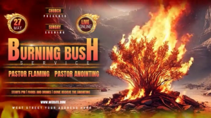 Brun Church Event Promotion YouTube Thumbnail Template