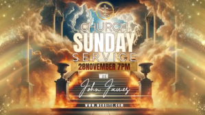 Brun Church Sunday Service Digital Display Template