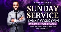 CHURCH SUNDAY SERVICE TEMPLATES Facebook 共享图片