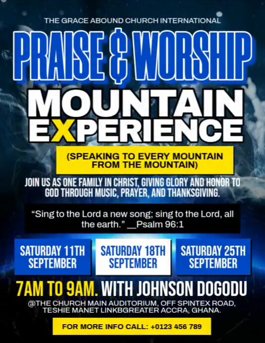 Church Template Ads | PosterMyWall