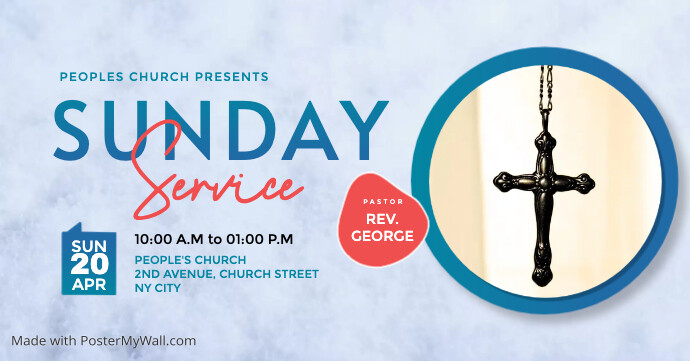 church template | PosterMyWall