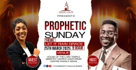 church template flyer Cover ng Facebook Event