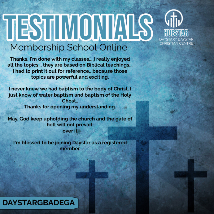 church testimonials and stories , Faith Stori Square (1:1) template