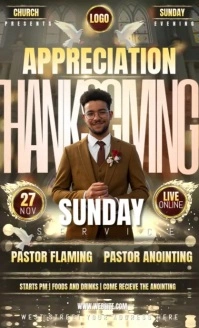 CHURCH THANKSGIVING SERVICE US Legal template