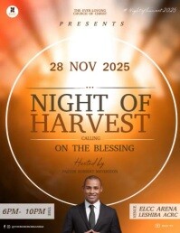Jingga Church Event Flyer Template