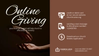 Church Tithe and Offering Ways to Give Blog Header template