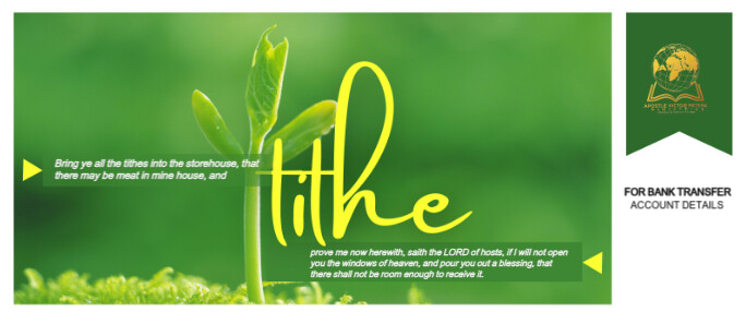 Church tithe envelope Template | PosterMyWall
