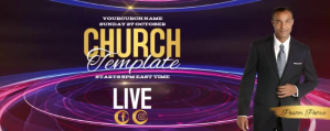 Roxo church twitch banner Twitch Profile Banner Template