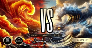 church versus sunday service ad template Facebook Shared Image