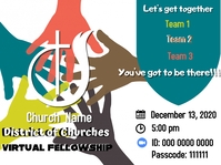 Church Virtual_Link UP Presentation template