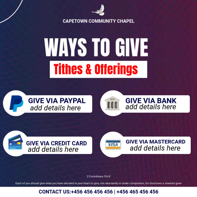 church ways of giving flyer template PosterMyWall church ways of giving flyer template PosterMyWall