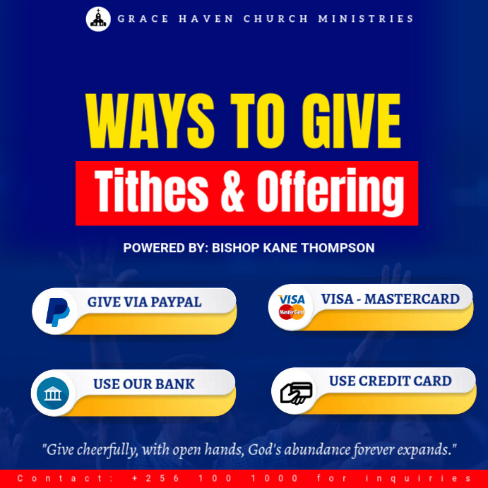 church ways to give flyer template PosterMyWall church ways to give flyer template PosterMyWall