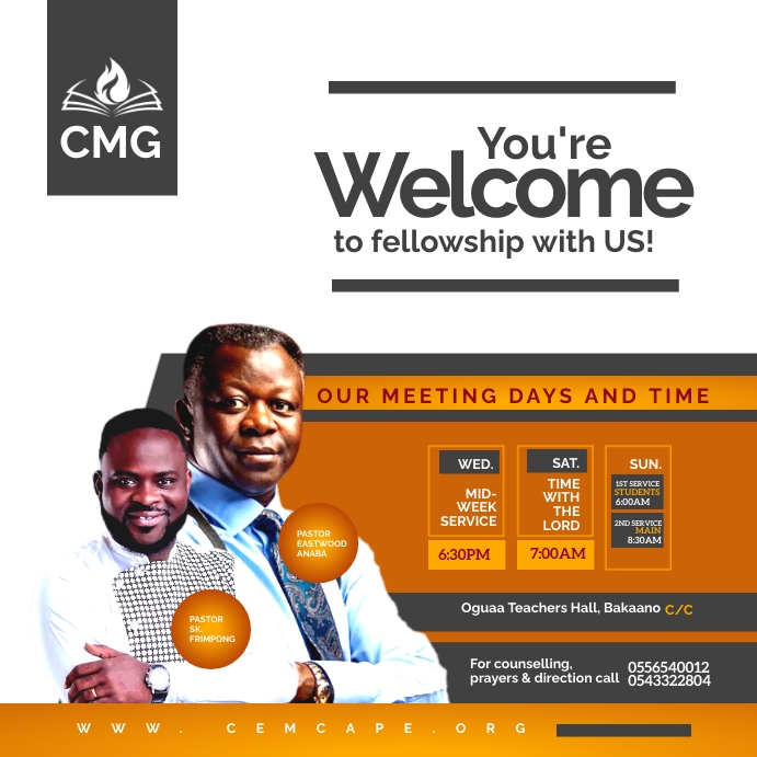 Church weekly activities Template | PosterMyWall