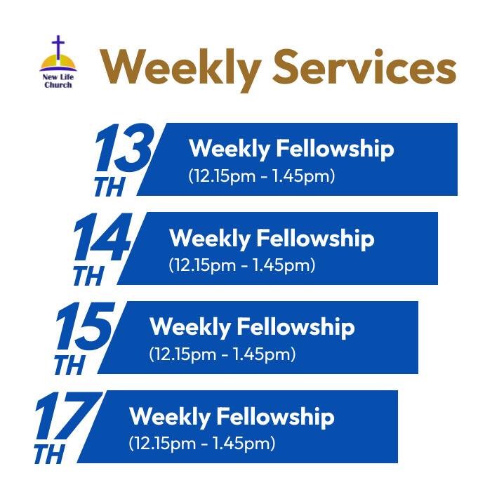 Weekley Service Templete Copy of church weekly services poster template | PosterMyWall