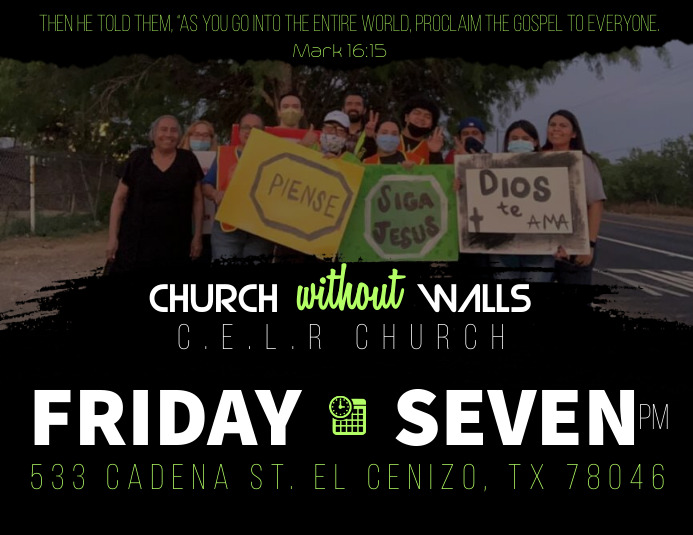 Church without walls Template PosterMyWall