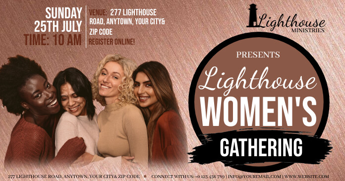 CHURCH WOMEN'S CONFERENCE TEMPLATE Facebook Shared Image