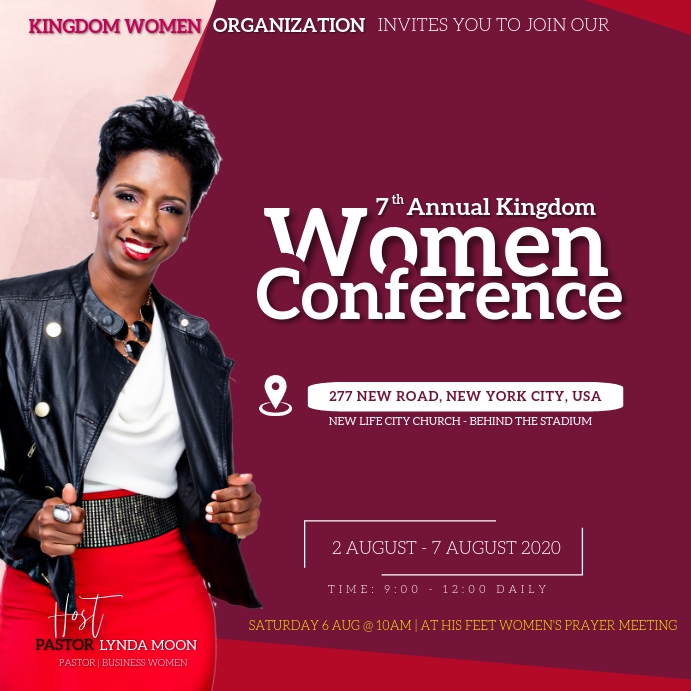 Copy of CHURCH WOMEN'S LADIES DAY HIGH TEA EVENT | PosterMyWall