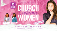 Church Women Conference Affichage numérique (16:9) template