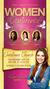 Church Women Conference Instagram template