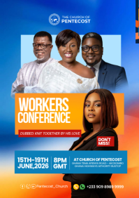Church Workers Conference A4 template