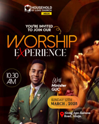 church worship / concert template Instagram Portrait